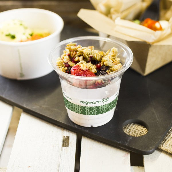 Vegware 9 oz PLA Cold Cup, 96-Series (QTY 1000), SKU R300S-G