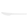 Vegware 6.5in Compostable CPLA Knife, White (QTY 1000), SKU VW-KN6.5