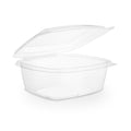 Vegware 24 oz PLA Hinged Deli Container, Clear (QTY 200), SKU VHD-24