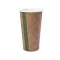 Vegware 20oz brown kraft hot cup, 89-Series (QTY:1000)