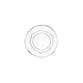 Vegware PLA Portion Pot Lid, Fits 0.5-1 oz Pots, Clear (QTY 5000), SKU VWPL1