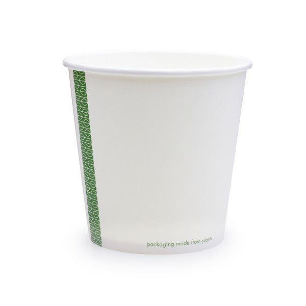 Vegware 115-Series PLA Lined Soup Container, 24oz, White (QTY 500), SKU SC-24G