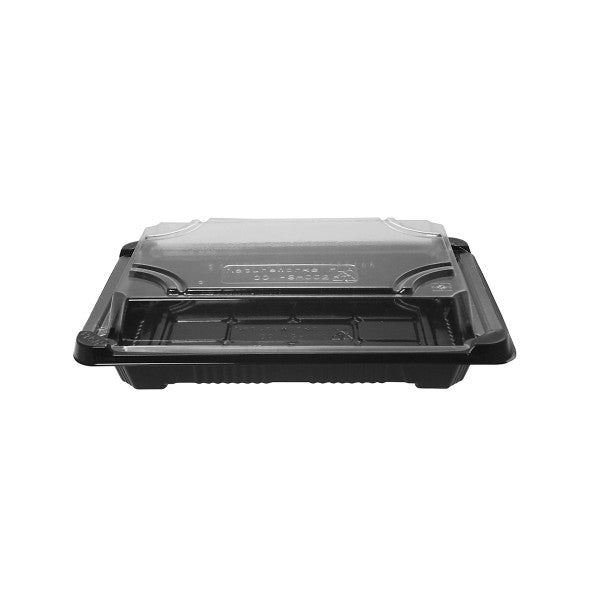 Vegware 7 x 5 x 1.5in No.2 PLA Sushi Combo (QTY:300)