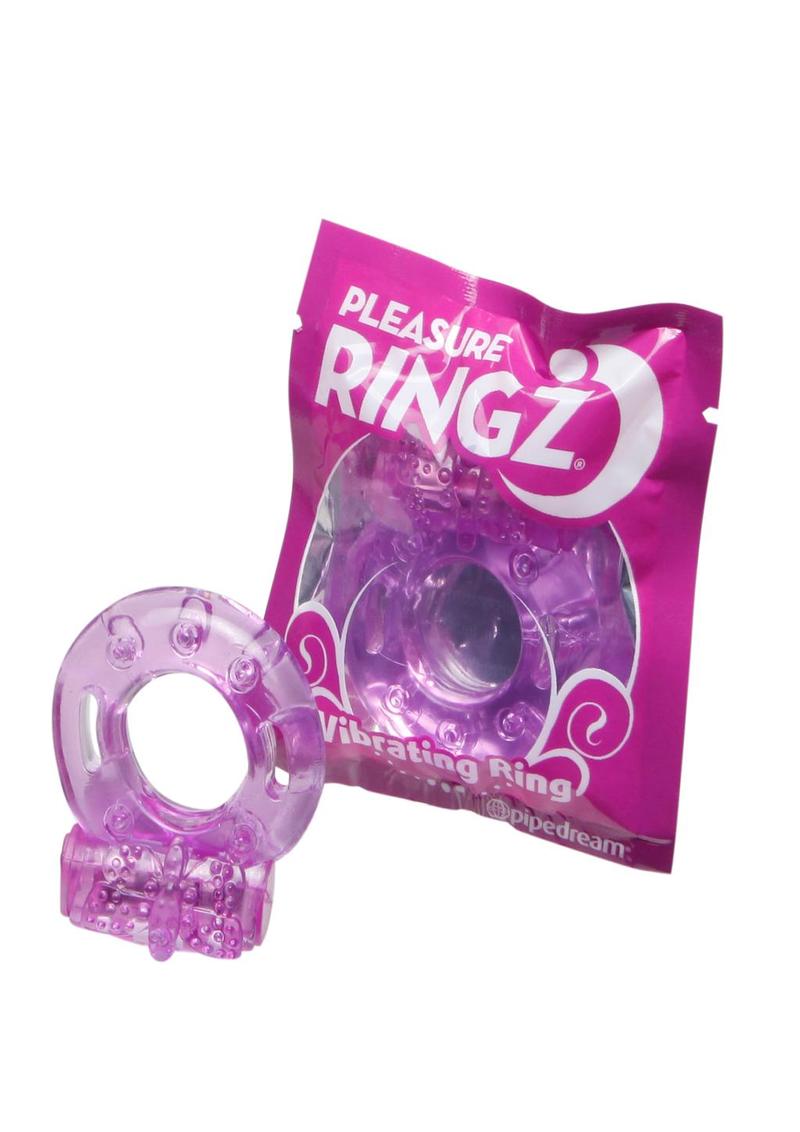 Vibrating Pleasure Ringz Disposable Cock Rings
