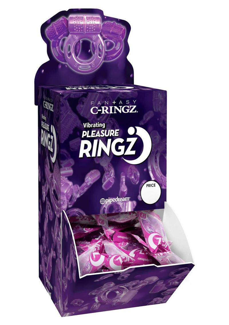Vibrating Pleasure Ringz Disposable Cock Rings
