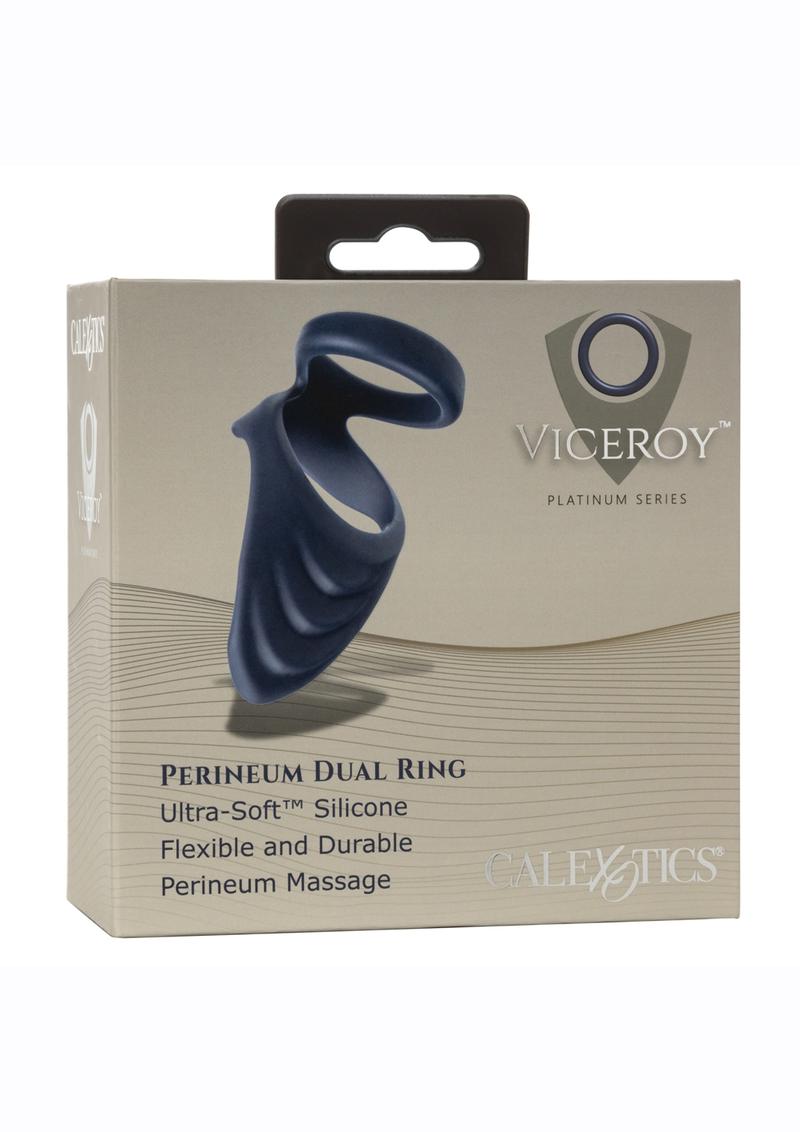 Viceroy Perineum Dual Ring Silicone Cock Ring