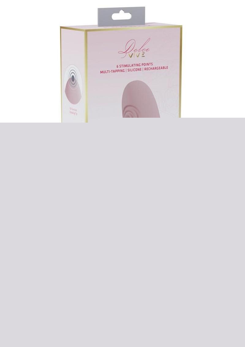 Vive Fronda Rechargeable Silicone Triple Motor G-Spot Vibrating and Tapping Leaf Clit Stimulator