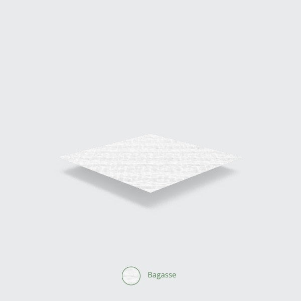 Vegware 6in Square Compostable Plate White Molded Fiber (QTY 500), SKU VPSQ-06