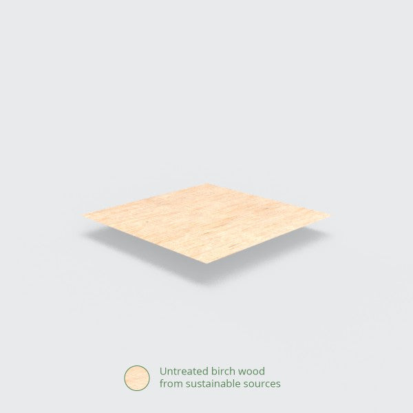 Vegware 6.5 in Wooden Knife, Renewable Birchwood (QTY 1000), SKU VT-KN6