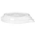 Vegware Gourmet Compostable Flat Lid, Fits 12-16oz Molded Fiber Coupe Bowls (QTY:400)