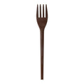 Vegware Veridian 6in compostable CPLA fork brown (QTY:1000)