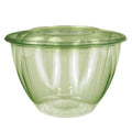 Vegware Veridian 48oz PLA Petal Salad Bowl w/ Lid green (QTY:150)