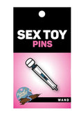 Wand Enamel Pin