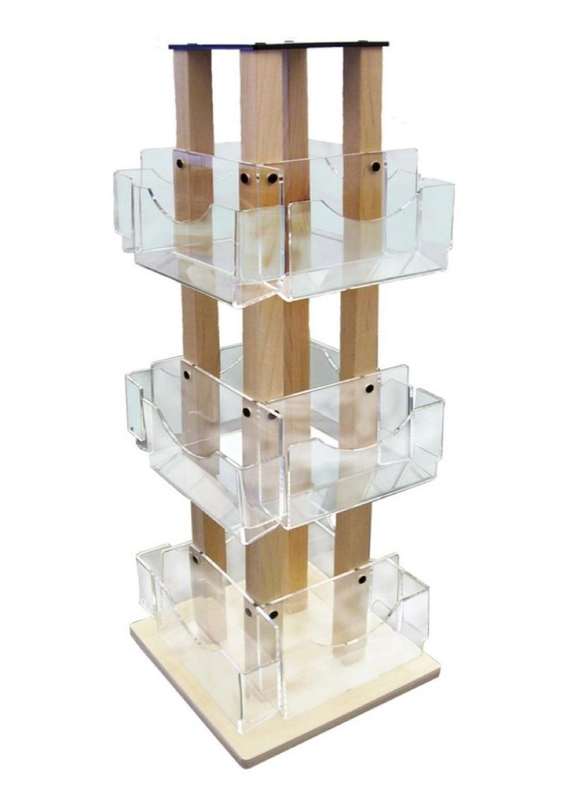 Warm Human 12 Card Unit Table Top Spinner