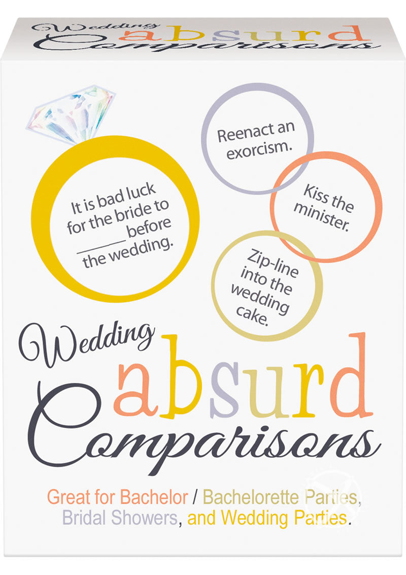 Wedding Party Card Game – Hilariously Absurd Comparisons
