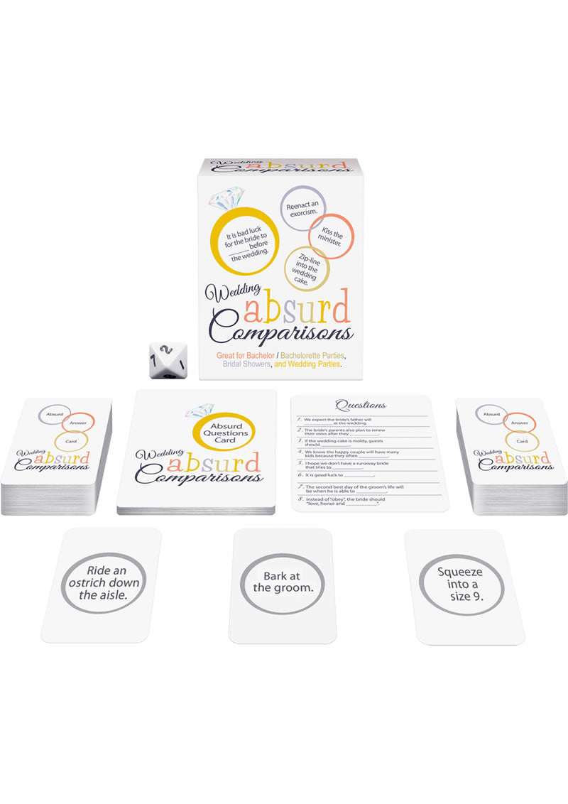 Wedding Party Card Game – Hilariously Absurd Comparisons