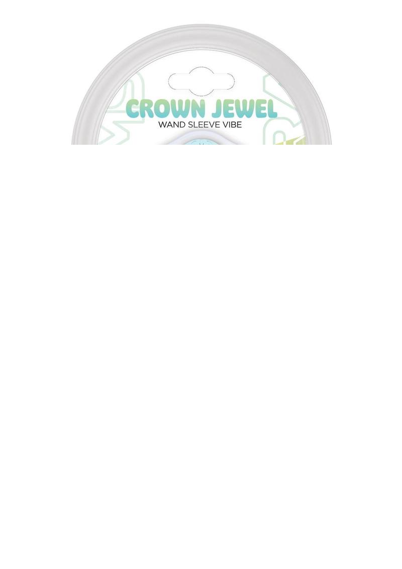 Wet Dreams Crown Jewel Rechargeable Silicone Crown Scepter Vibrating Wand