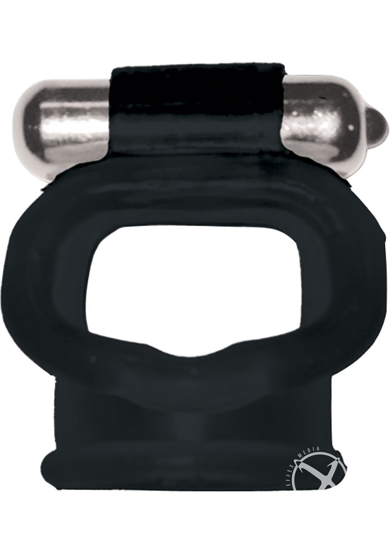 Wet Dreams Super Stud Sling Silicone Vibrating Cock Ring Waterproof