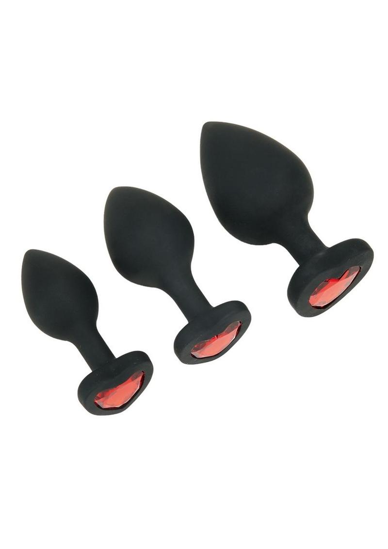 WhipSmart Heartbreaker Jeweled Silicone Anal