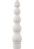 White Nights Ribbed Waterproof Vibrator