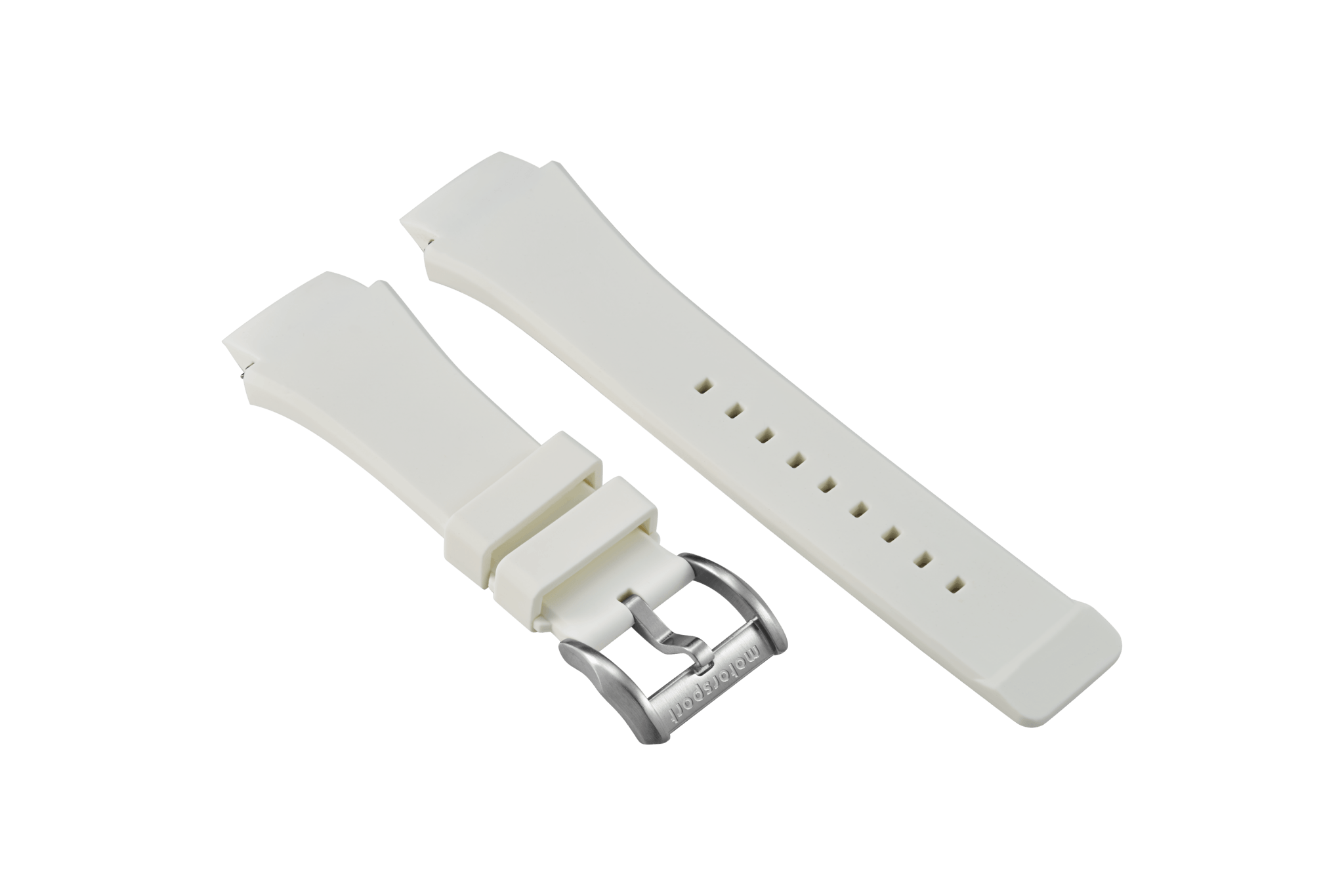 White Silicone Strap