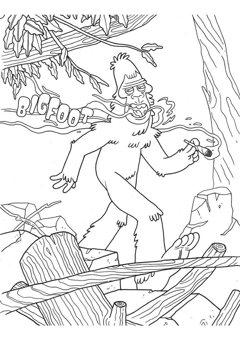 Who Smokes Weed? Adult Coloring Book – Fun & Hilarious Activity
