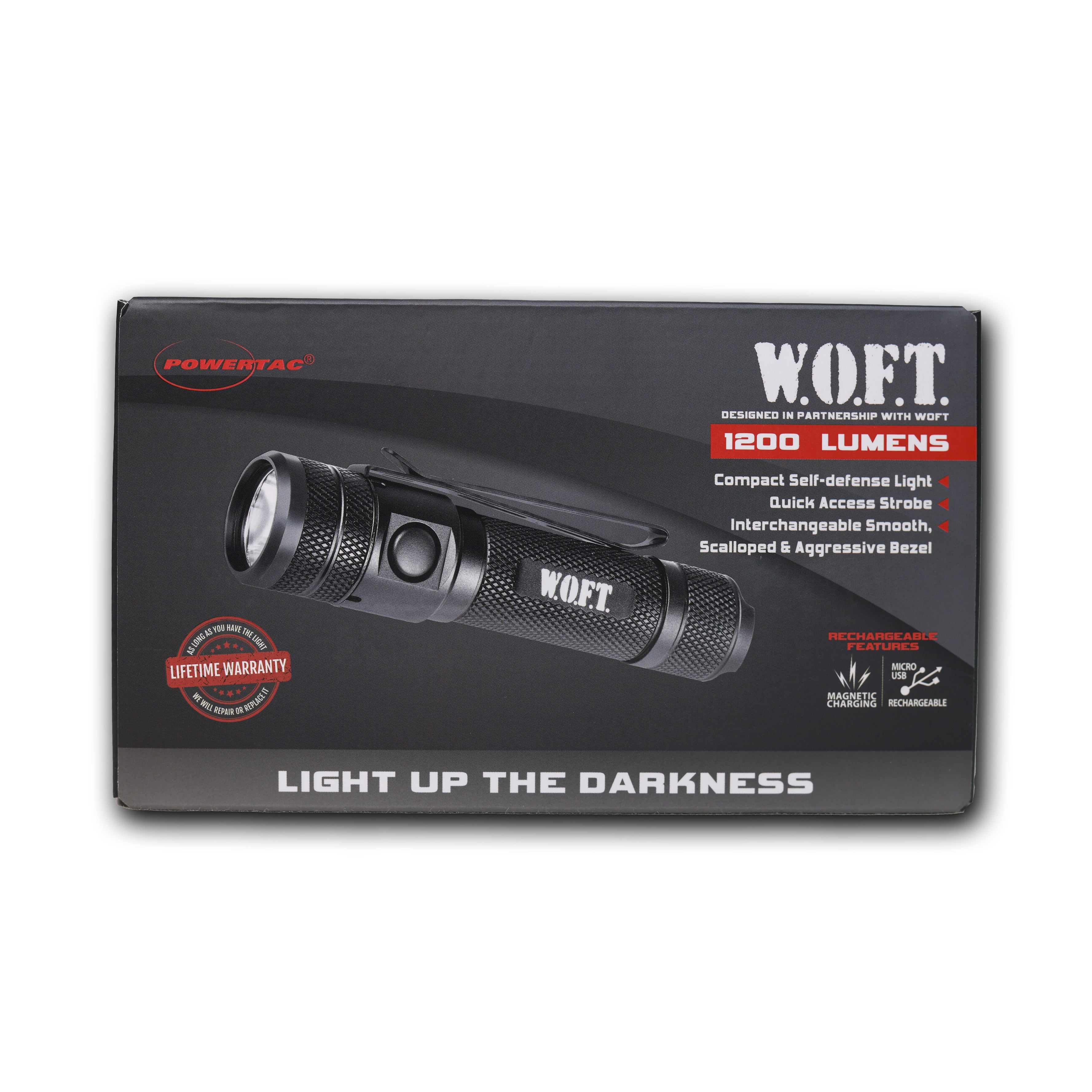 WOFT 1200 Lumen EDC Flashlight