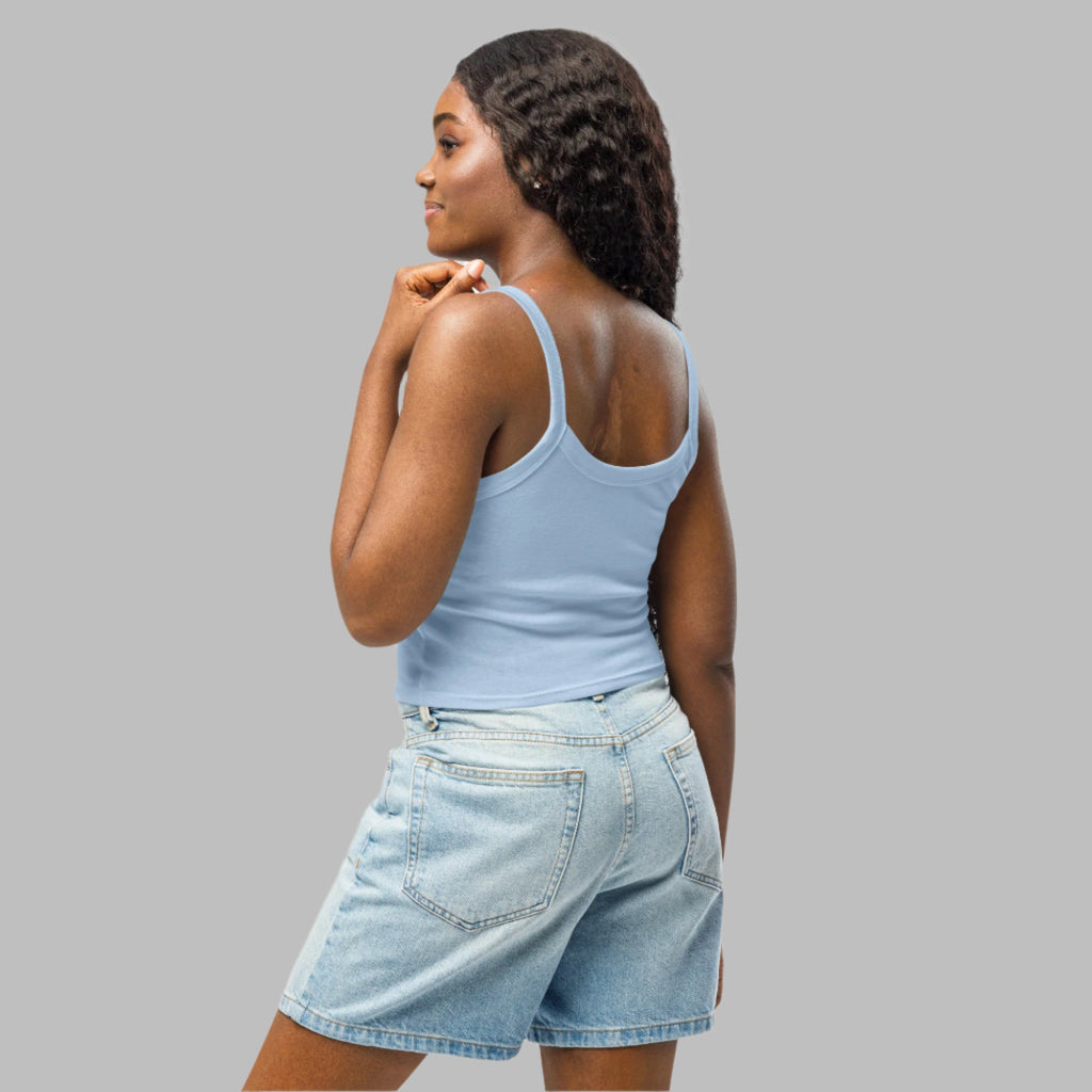 Detroit THICK Women's Micro-Rib Tank Top | Embroidered Detroit Apparel