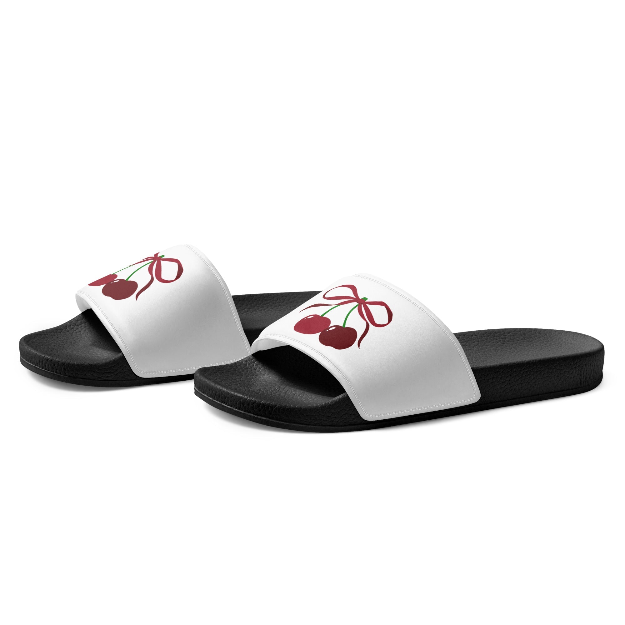 Women's Cherry Coquette Slides