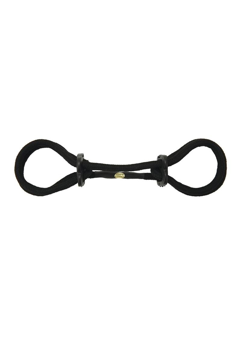 Wrist and Ankle Rope Cuffs with Eye Mask