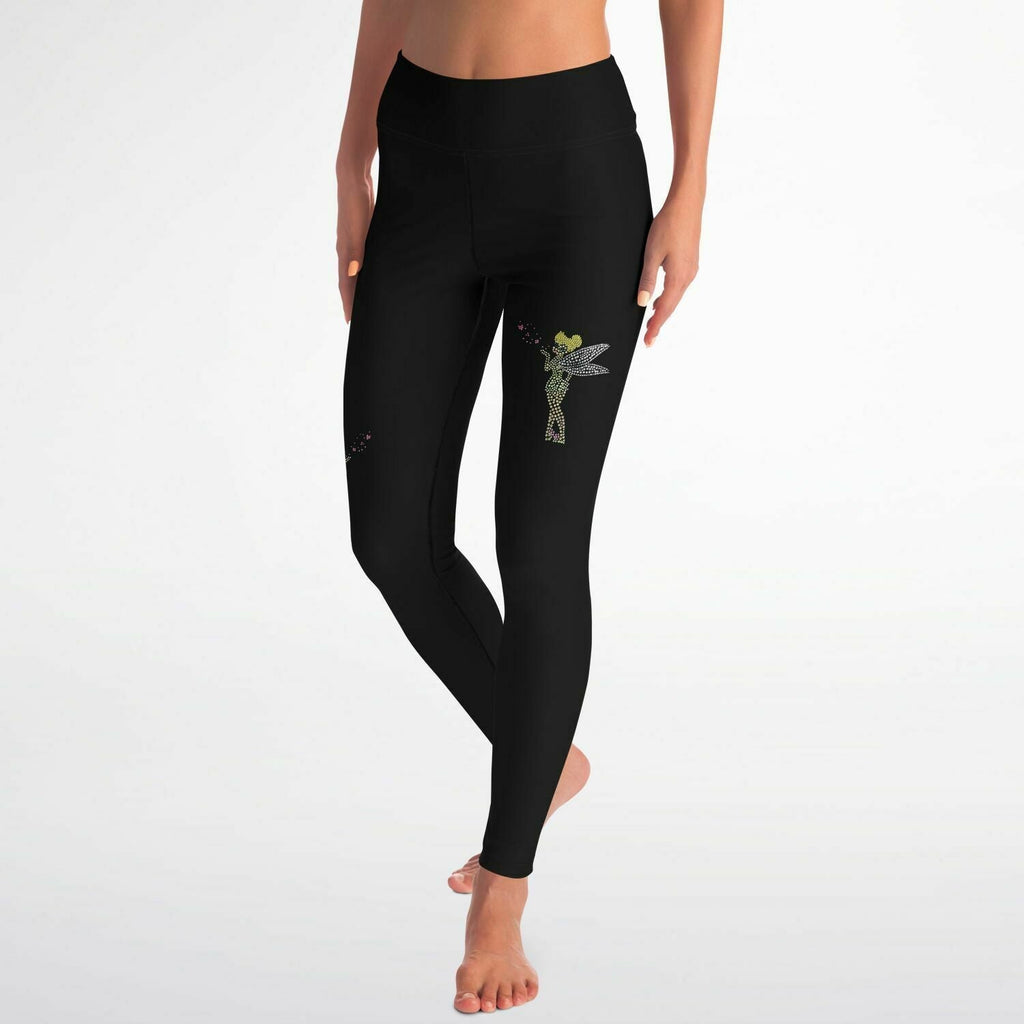 Tink the Fairy Rhinestone Leggings with Pockets