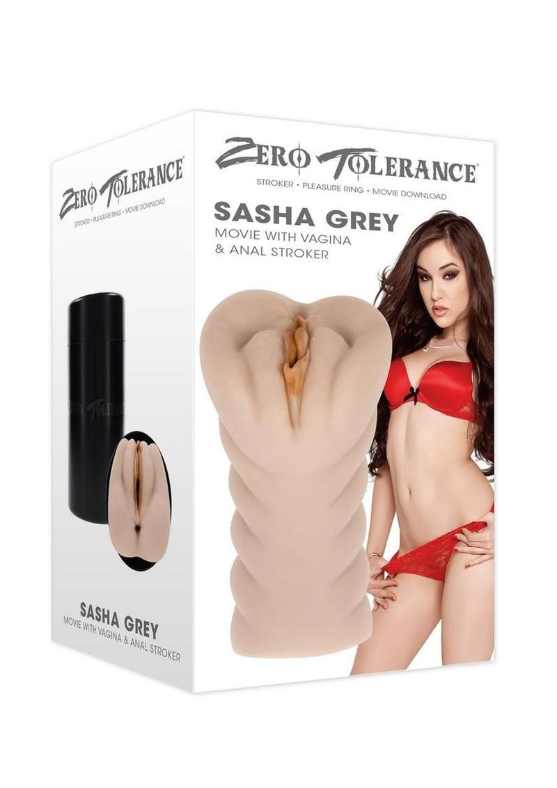Zero Tolerance Sasha Grey Movie Download with Vaginal and Anal Stroker