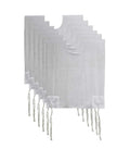 Zion Judaica 100% Polyester Quality Mesh Tzitzit Garment Certified Kosher Imported from Israel (6 2T)