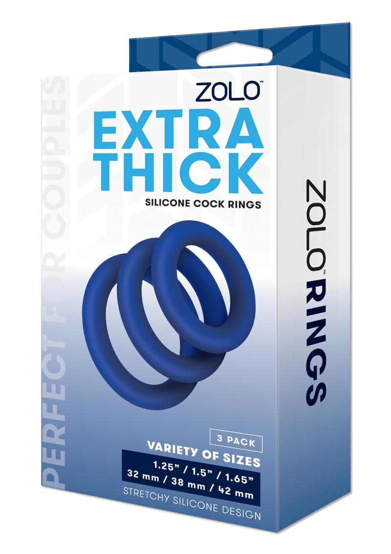 ZOLO Extra Thick Silicone Cock Ring