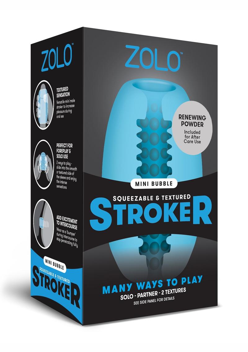 ZOLO Squeezable Mini Bubble Masturbator
